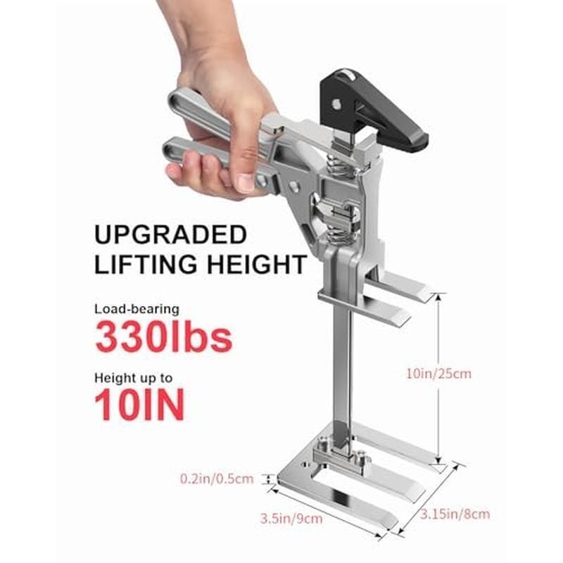 Labor Saving Arm Jack 2 Pack Stainless Steel 15.6" Height Adjustment Hand Jacks gallery