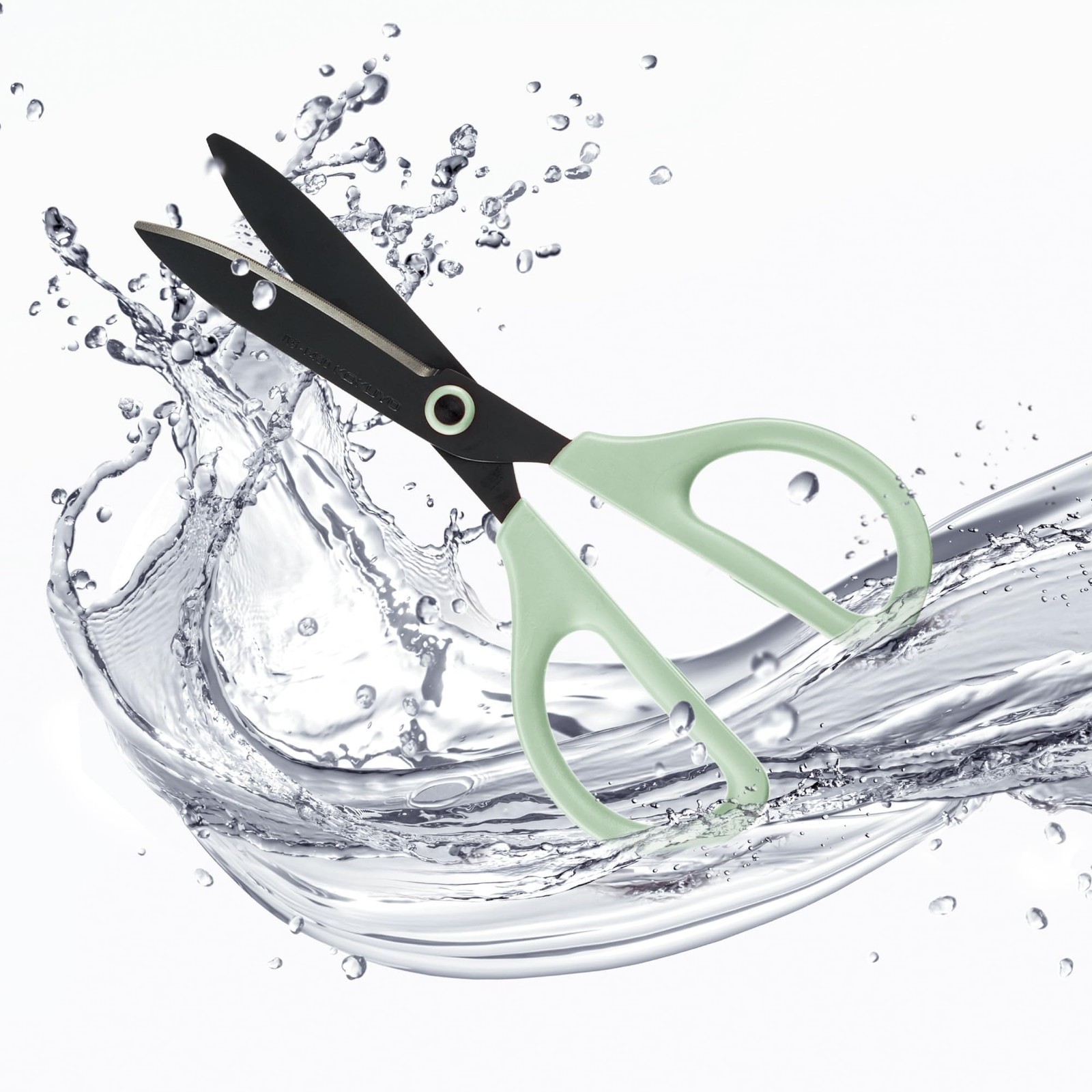 Scissors Washable Scissors Sakusa Kitchen Dishwasher Safe Sage Green Hasa-F430LG gallery