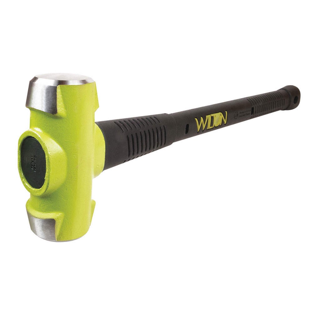 WILTON 21036 Sledge Hammer,10 lb.,38 In,Rubber/Steel 12A546 gallery