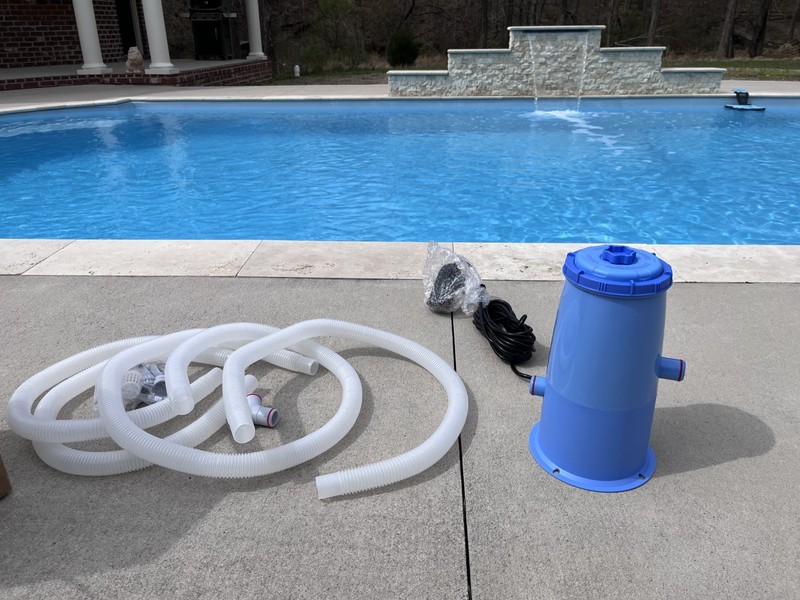 1000 GPH Pool Filter Pump Above Ground Type A/C Cartridge GFCI ETL System gallery