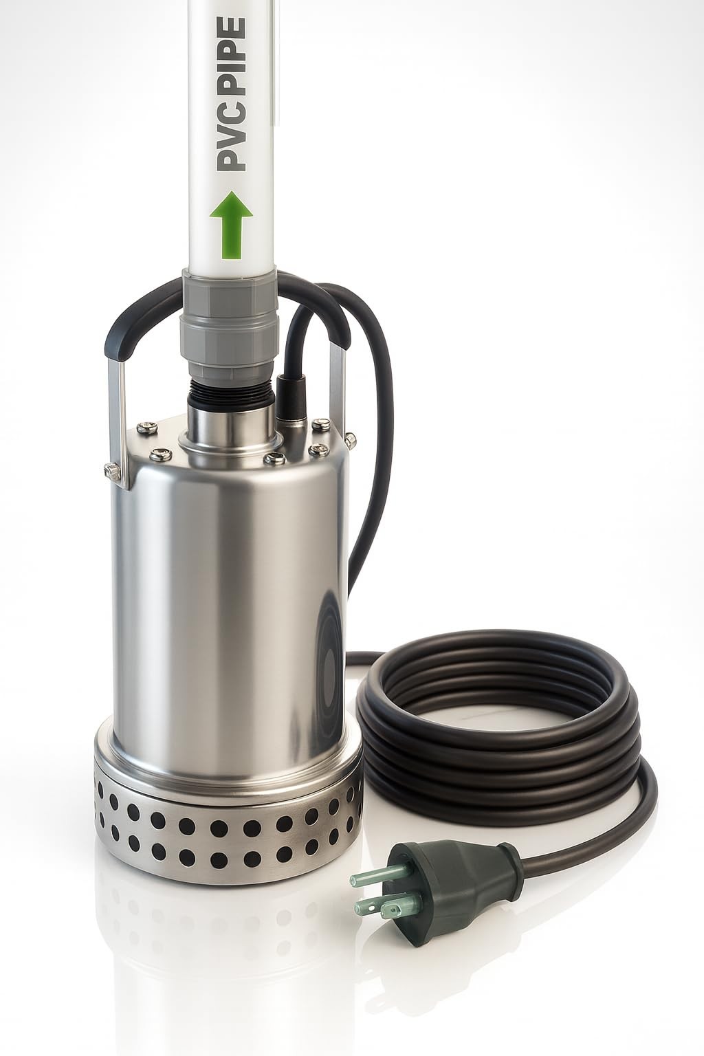 3/4 HP 8.5 Amp Submersible Utility Pump, 4400 GPH High-Flow, 40 ft Head Lift, S gallery