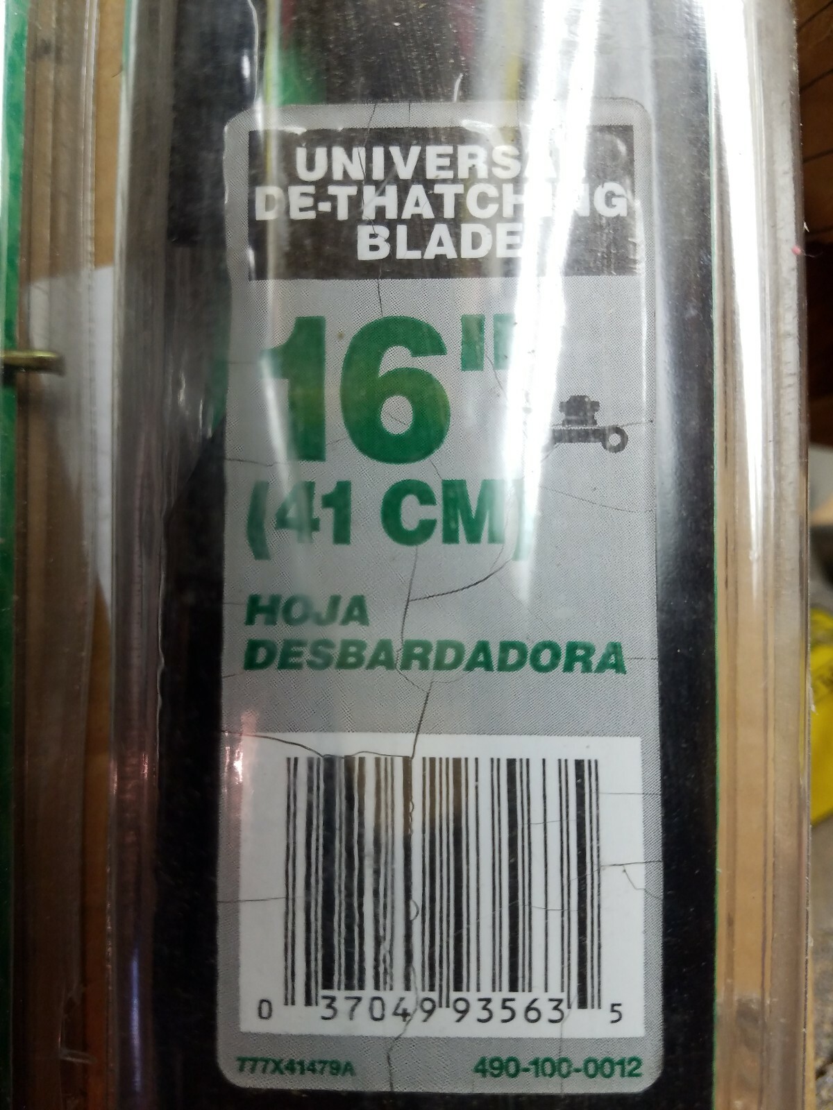 NOS - Arnold 16" Universal De-thatching Blade - 41cm gallery