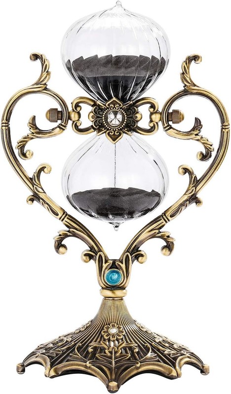 Rotating Sand Timer with Love Engraving, Perfect Gift for Special Occasions gallery