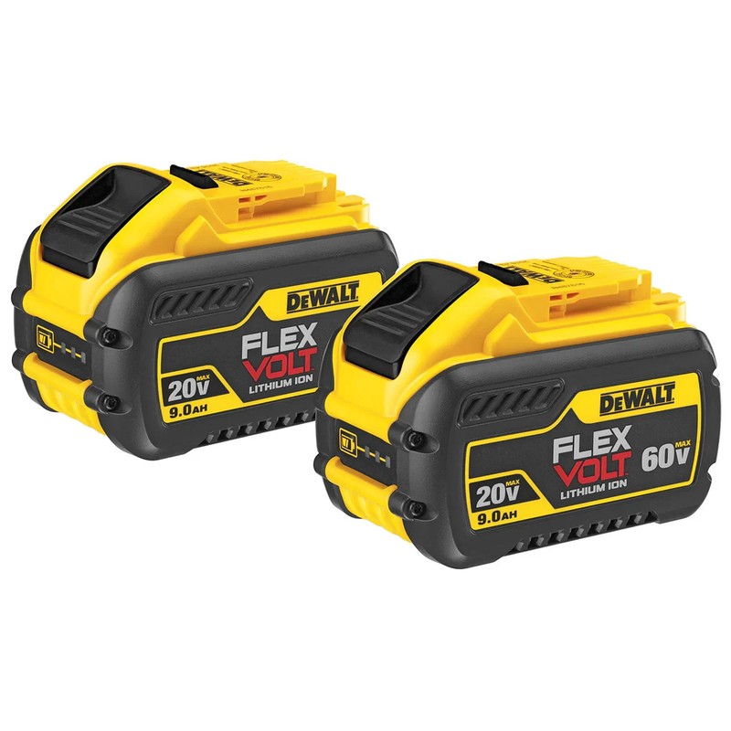 2-Pack DEWALT FLEXVOLT 20V/60V MAX 9.0Ah DCB609 Lithium-Ion Battery Genuine gallery