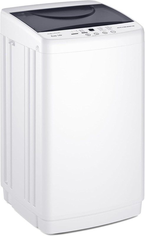 Compact Washer for Dorm,Fully Automatic Portable Washing Machine w/10 Wash Cycle gallery
