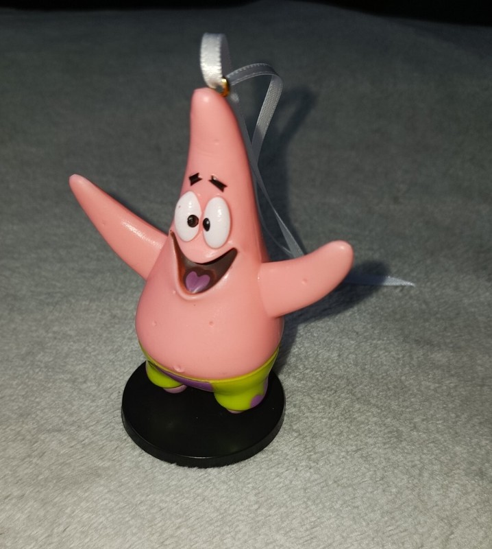 Nickelodeon Spongebob Patrick Star Christmas Tree Ornament Holiday Cartoon 90s gallery