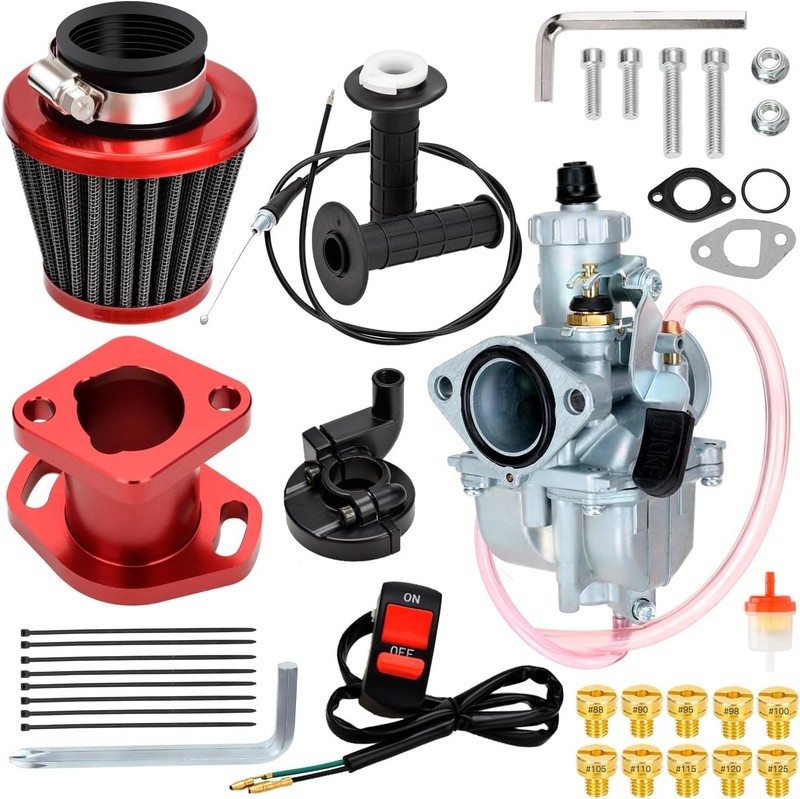 Carburetor Kit for Predator 212cc 196cc 224cc Mini Bike Go Kart ATV Engine gallery