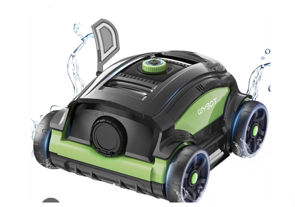 WYBOT Cordless Robotic Pool Cleaner Pool Vacuum Robot 45W Boosted Power Automati gallery
