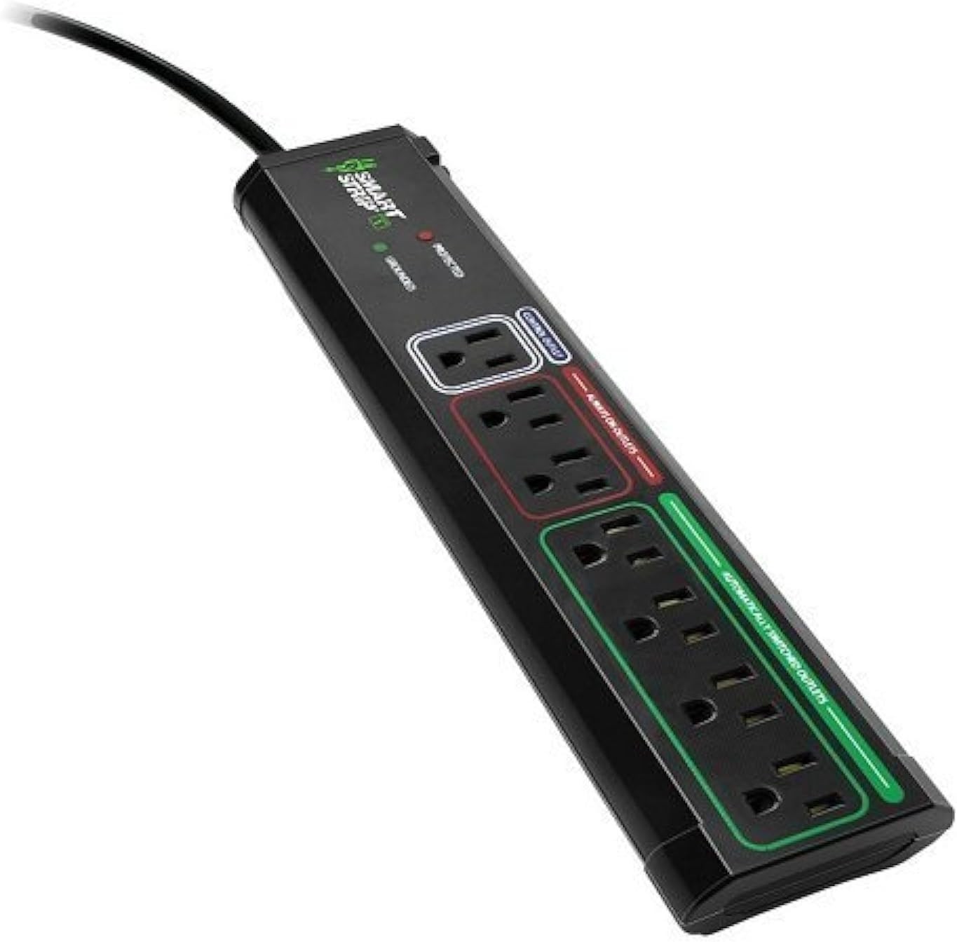 Smart Strip ECG-7MVR Energy Saving Surge Protector with Autoswitching Technology gallery