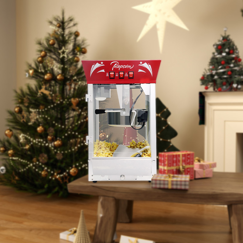 Commercial Popcorn Machine Maker Popper Countertop Large 12-Ounce Kettle 850W gallery