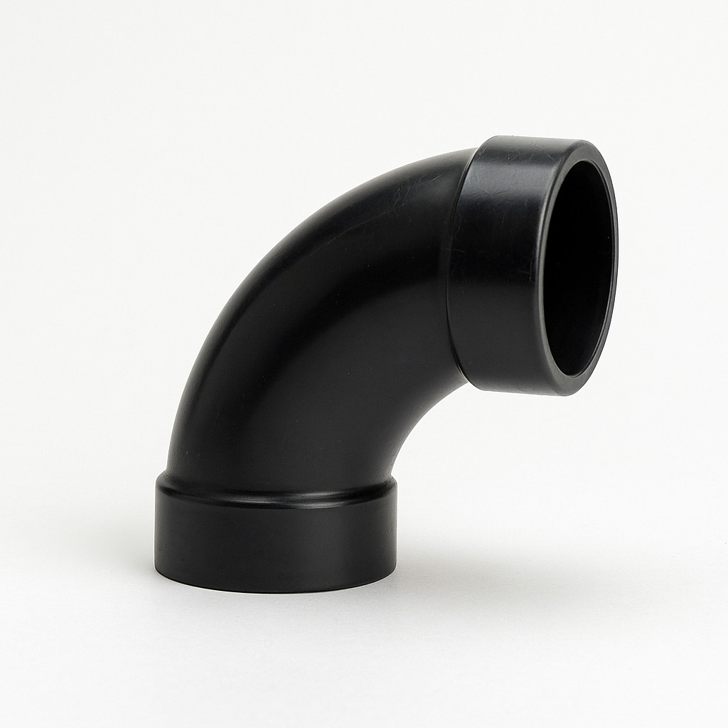 ABS DWV 90° Elbow Fitting Hub x Hub – Available in 1-1/2", 2", 3", 4" | Plumbing gallery