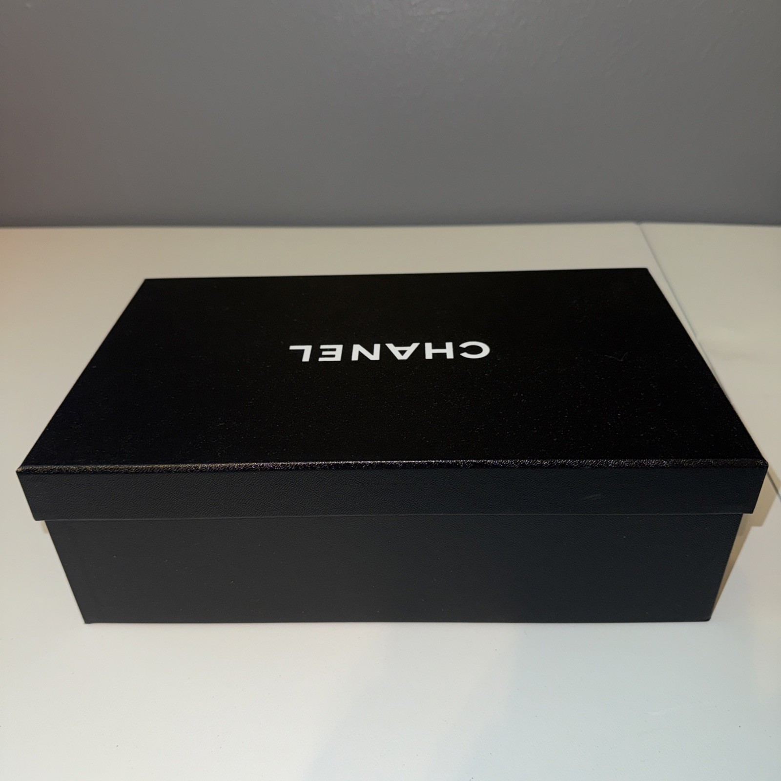 Chanel Black Empty Box for Shoes - 12x 7.5X 4.2 inches gallery