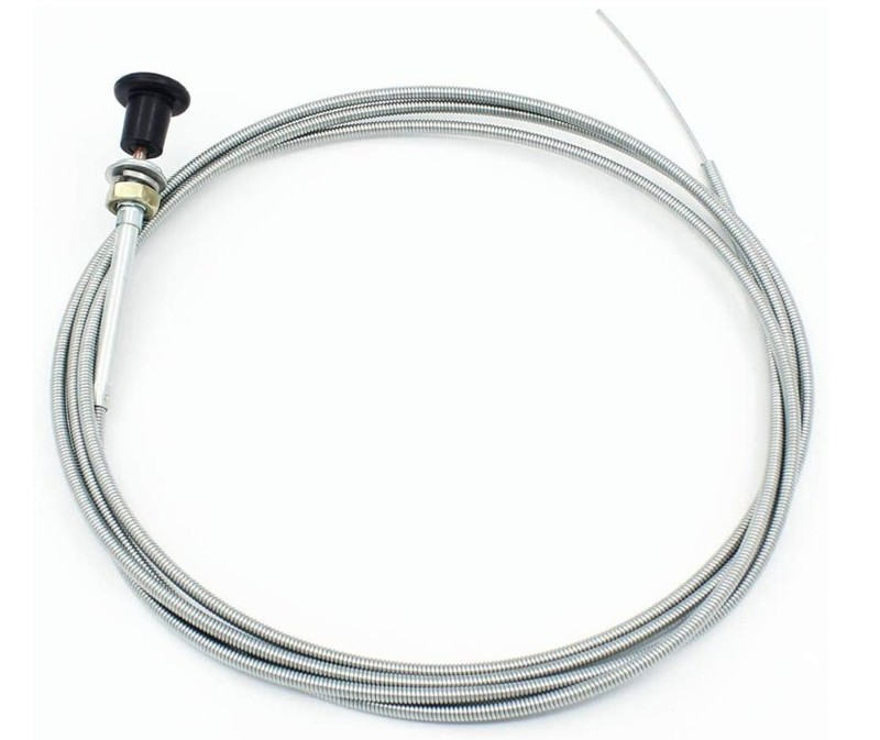8ft. Universal Control Push Pull Throttle Choke Cable For 60122 Tractor Mower gallery