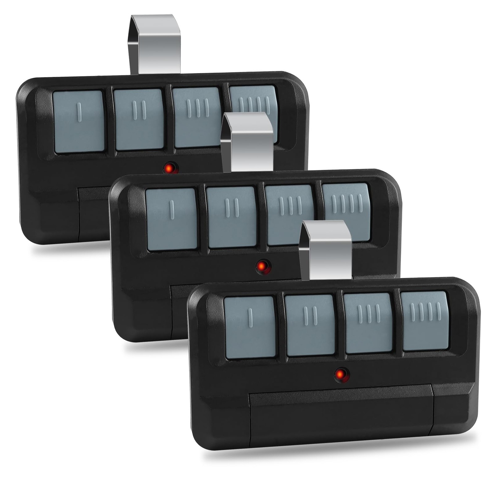 Upgrade (3 Pack) 894LT Garage Door Opener Remote for Liftmaster Black gallery