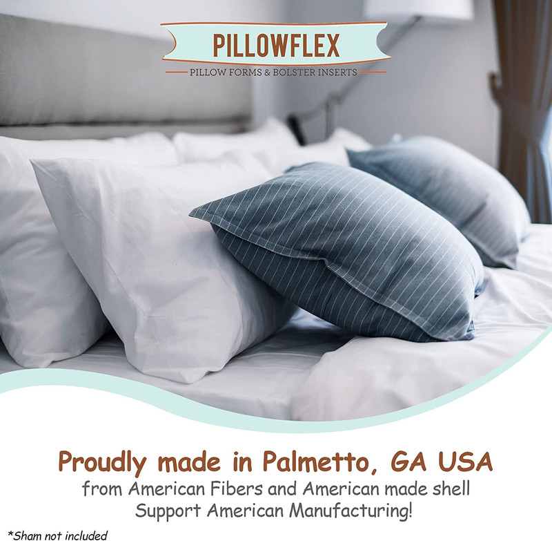 Synthetic down Pillow Insert - 20X20 down Alternative Pillow, Ultra Soft Body Pi gallery