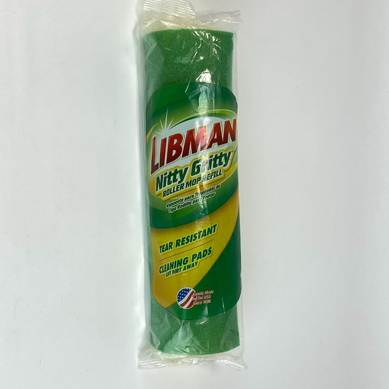 Libman Nitty Gritty Roller Mop Refill Tear Resistant Cleaning Pad Fast Ship NEW gallery
