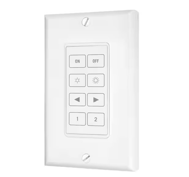 Wireless White Light Dimmer Switch for CCT Tunable White LED Lights