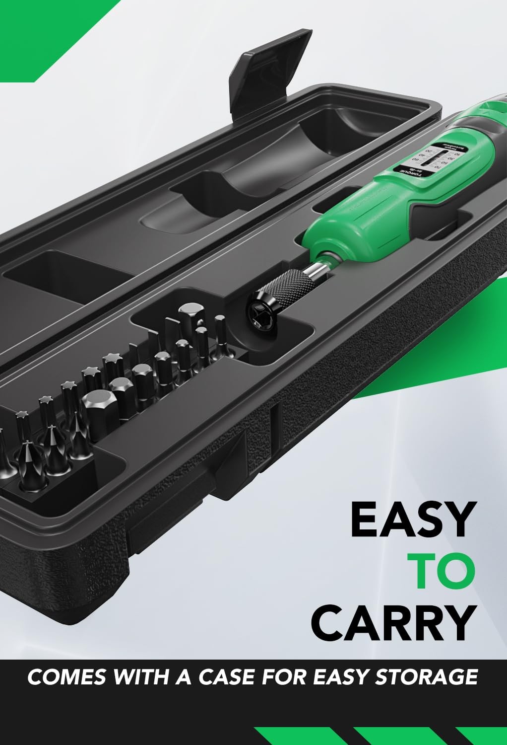 Torque Screwdriver, 1/4" Drive Screwdriver Torque Wrench 10-70 Inch Pounds, T... gallery