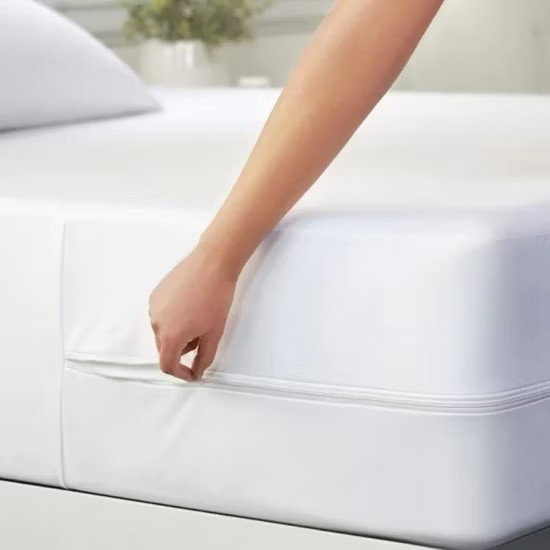 Zippered Mattress Encasement Waterproof Bed Bug Quilted Mattress Protector Cover gallery