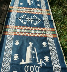 Table Runner Null Island Theme Geography (0°N 0°E) 64″ X 18″