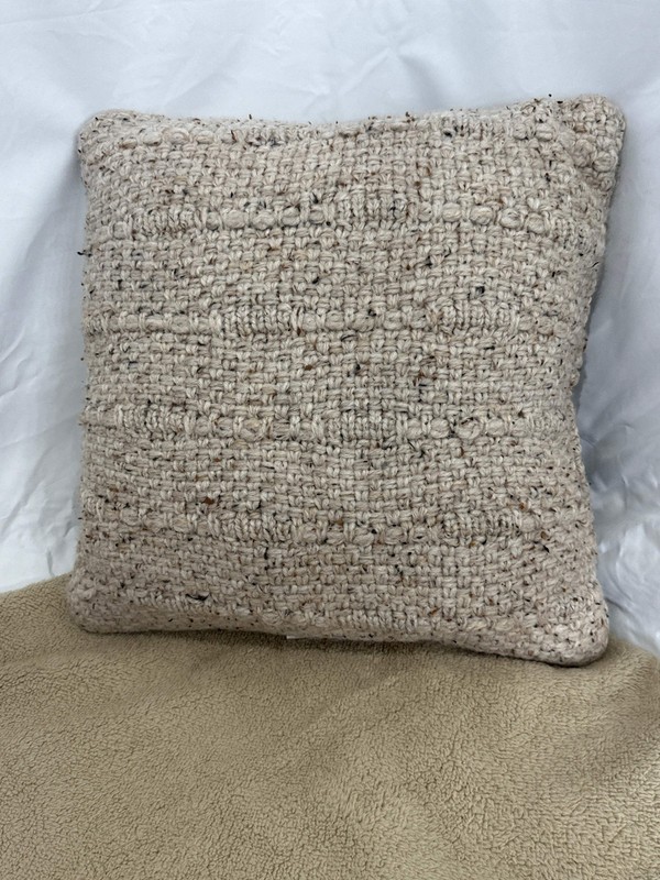 Threshold™ Square Marled Knit Pillow gallery