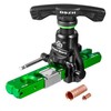 Super Stars Flaring Tools for 1/4in - 3/4in HVAC Single Flare 2 in 1, Green gallery