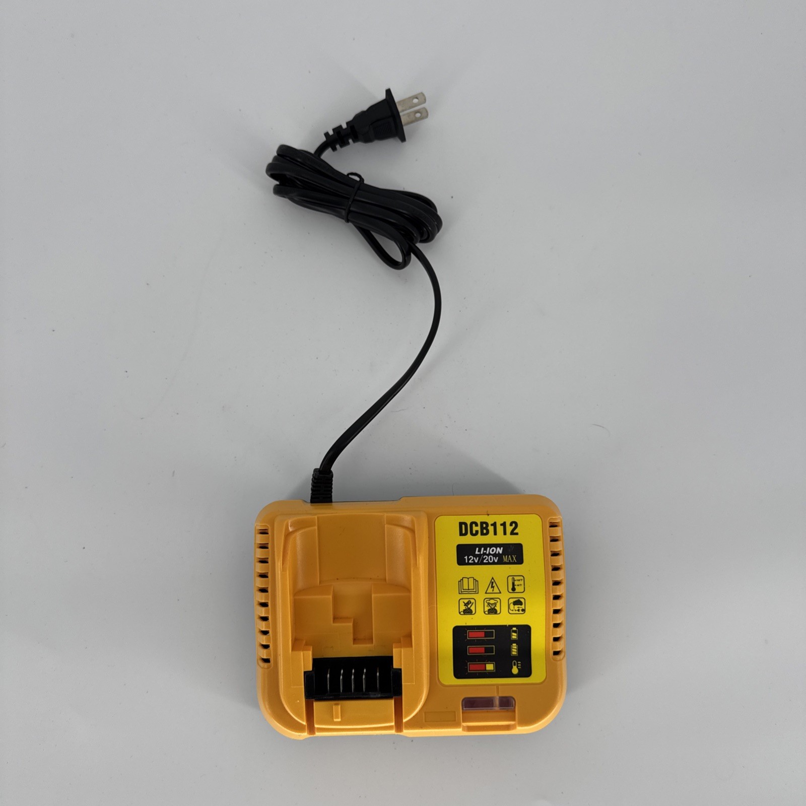 DCB112 Battery Charger - Yellow is a non name for DeWALT to charge DeWALT 20v Ba gallery