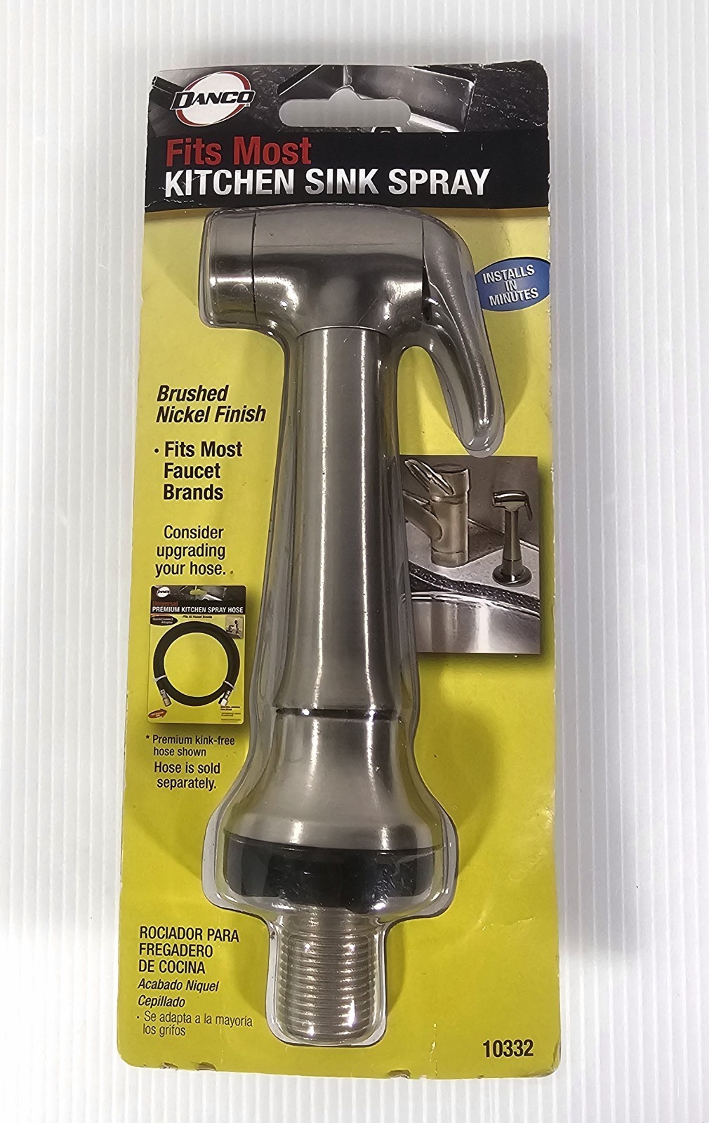New DANCO Transitional Faucet Side Spray, Brushed Nickel Finish 10332 gallery