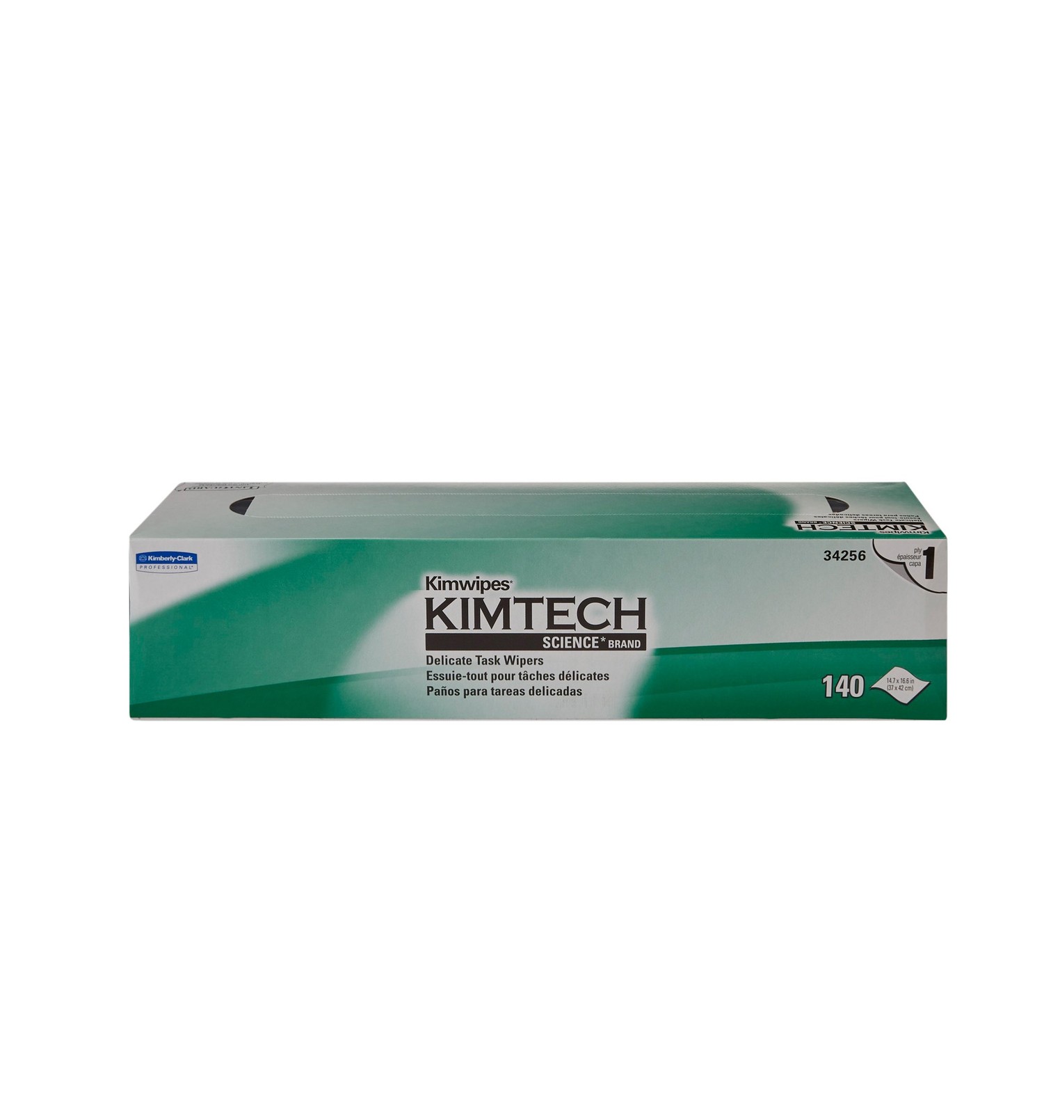 Kimtech Kim Wipes Disposable Task Wipes Lint Guard 15 x 17" 34256 2100 Ct gallery