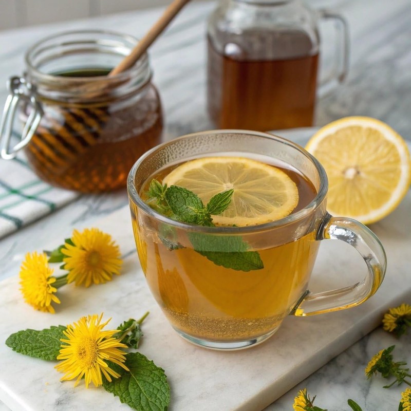 Dandelion Tea 100-Leaf & Root Herbal Tea Bags for Liver & Kidney Health Detox gallery