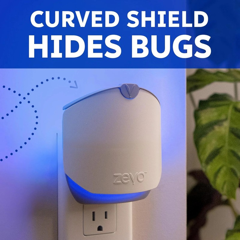 Zevo Compact Flying Insect Trap Kit with Refill Cartridges - Plug-in Indoor Bug gallery