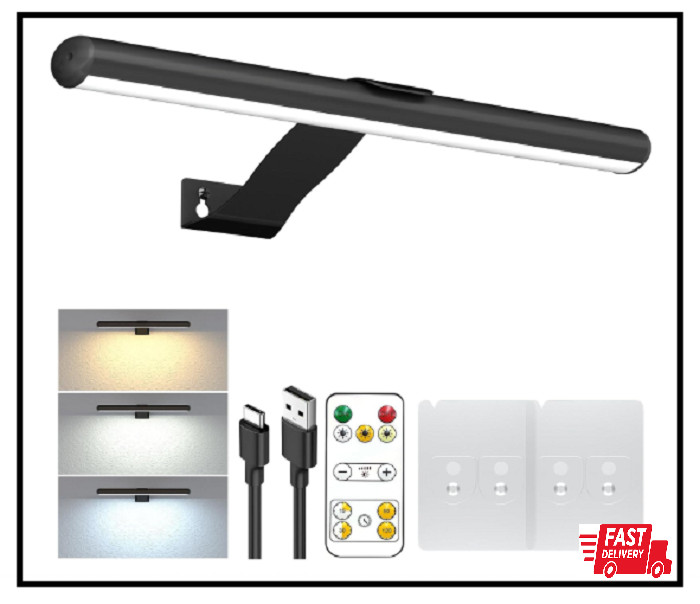 Picture Light with Remote, Wireless Battery Painting Light with 3 Lighting Color gallery