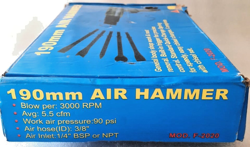 190mm Air Hammer gallery