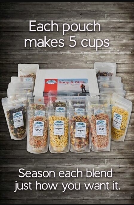 BACKPACKING Soup & Chili Kit (18 ct)-for our popular and timeless Gourmet Soup. gallery