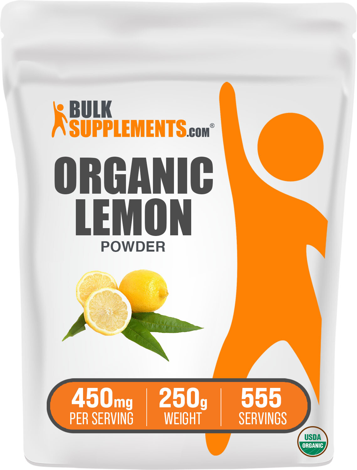 BulkSupplements Organic Lemon Powder - Boost your Health with Vitamin C gallery