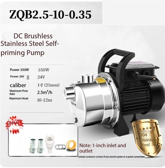 24V/48V Battery-Powered Electric Water Pump for Agricultural Use Well Water Pump gallery