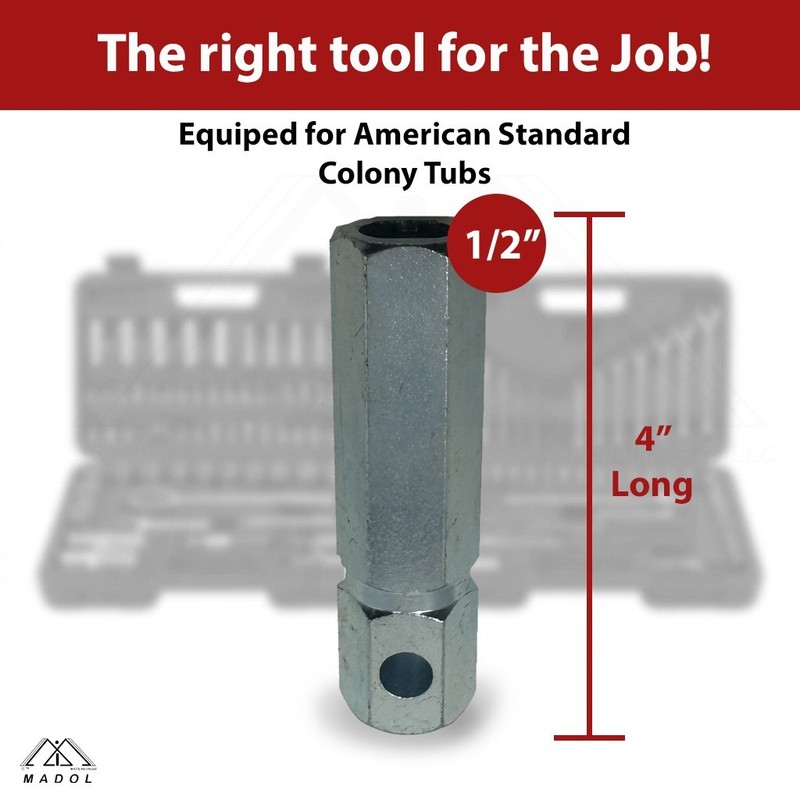 Shower Valve Socket Wrench for American Standard Colony 2 Valve Removal Tool gallery