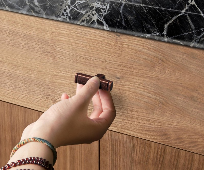 6 Pack Single Hole Cabinet Pulls Antique Oil Rubbed Bronze Zinc Alloy Kitchen... gallery