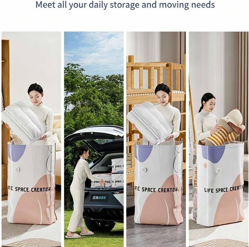 3Pcs Life Space Creator Storage Bag Compression Extra Large Capacity Bag No Pump gallery
