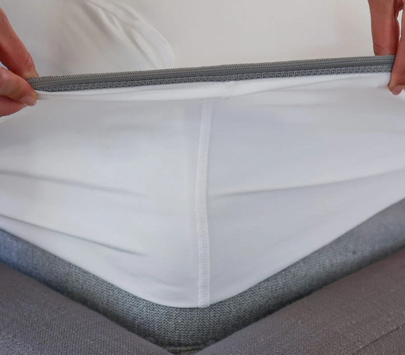 SHEEX 4-Piece Sheet Set California King White; Cooling; Breathable - NEW gallery
