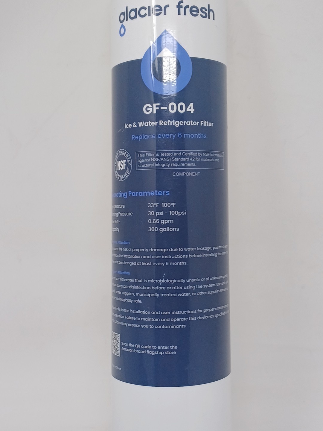 1 Glacier Fresh GF-004 Ice Water Refrigerator Filter 300 gal gallery