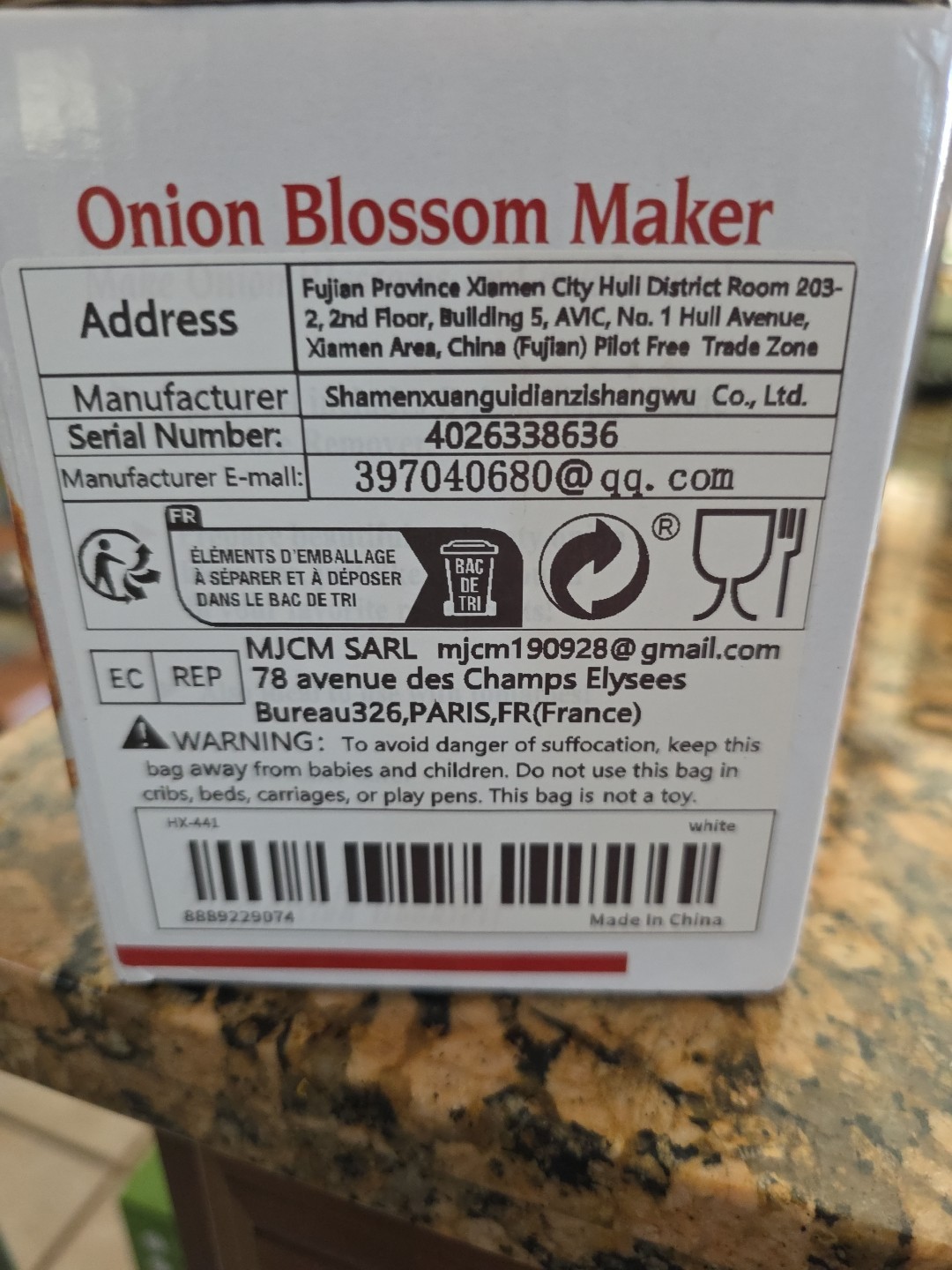 Onion Machine Blossom Maker gallery