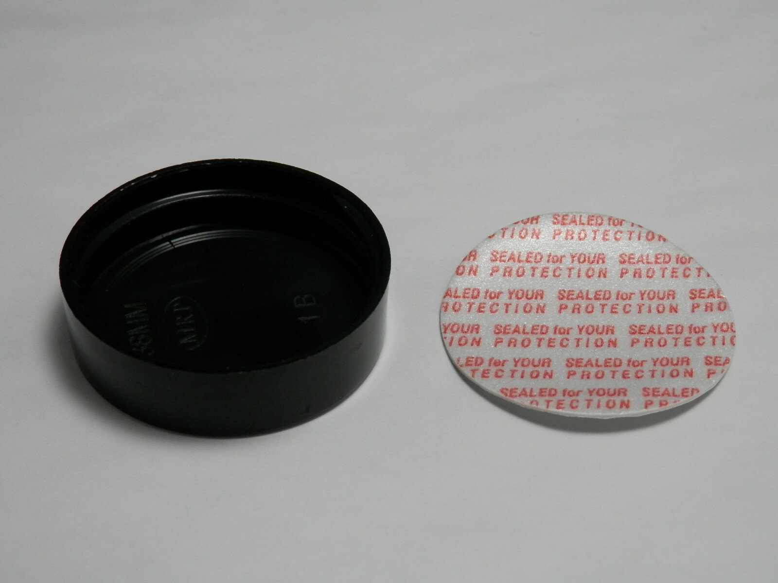 PLASTIC SCREW CAPS 12 BLACK 38/400 FITS GALLON GLASS JUGS & HALF GAL GROWLERS gallery