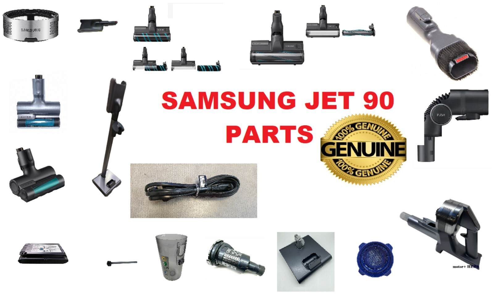Genuine Samsung Jet 90 Jet90 Vacuum Cleaner Part motor roller brush tube filter gallery