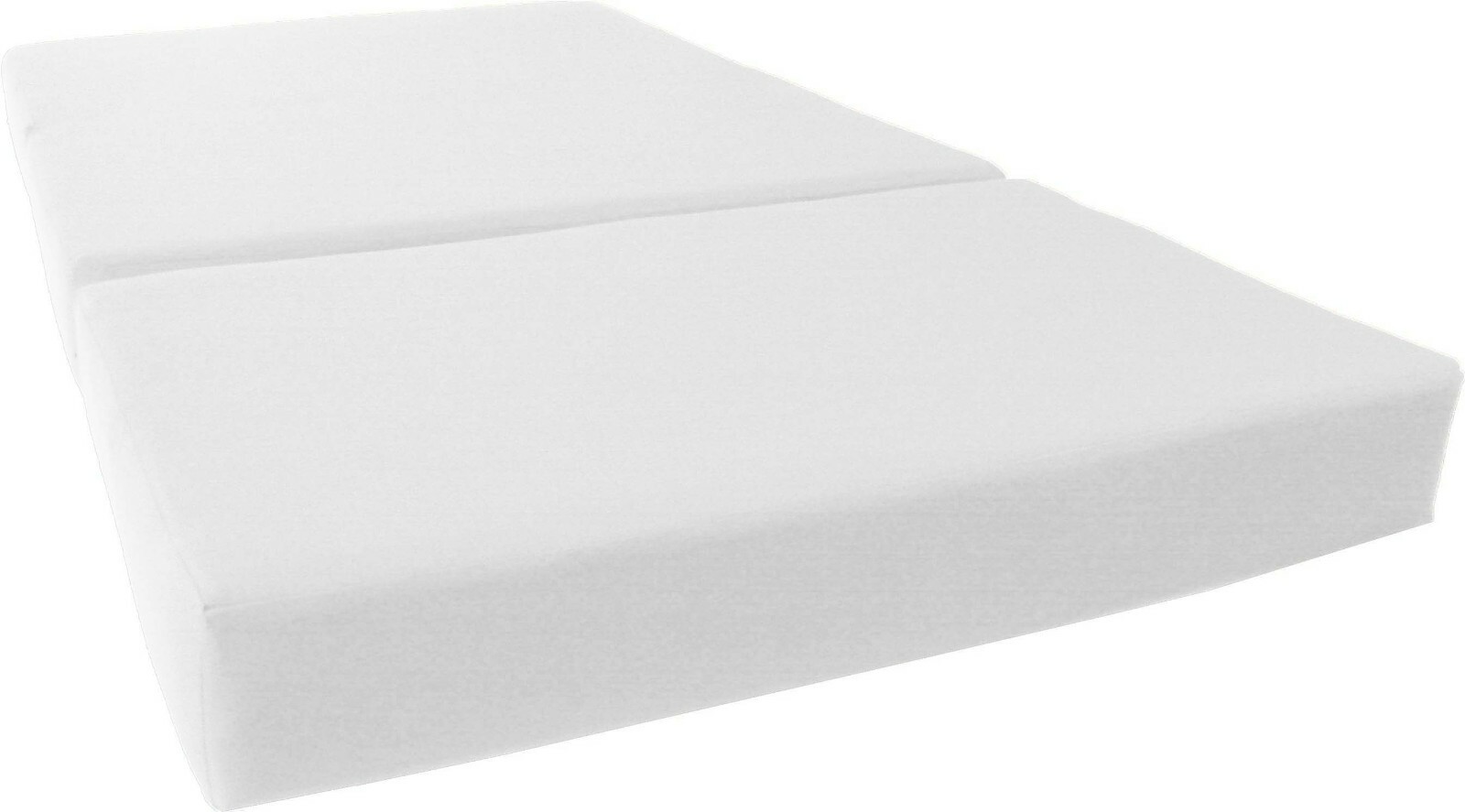 Queen Trifold Foam Beds, Foldable RV Mattress, High Density Foam 6x60x80 White gallery