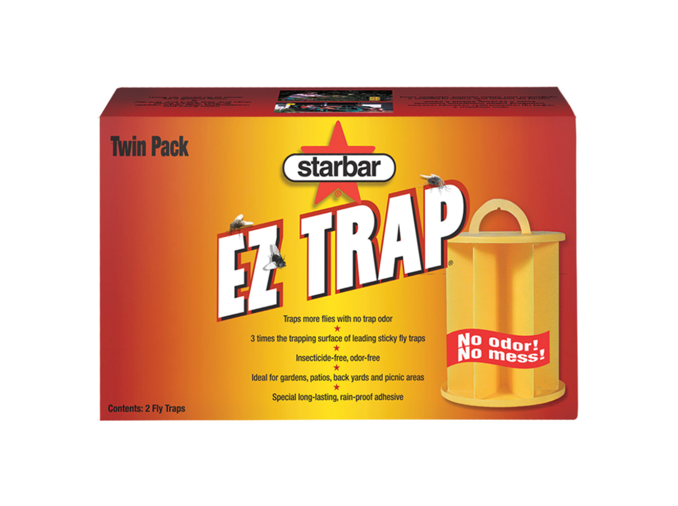 Starbar EZ Trap Sticky Fly Trap Twin Pack by Zoecon gallery