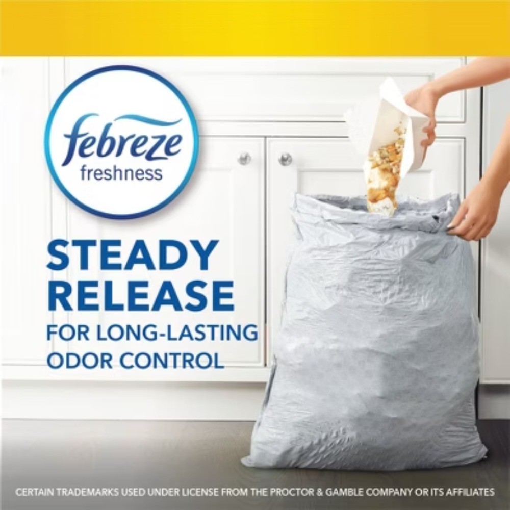Glad ForceFlex Tall Kitchen Drawstring Trash Bags- Gain Original - 13 Gallon new gallery