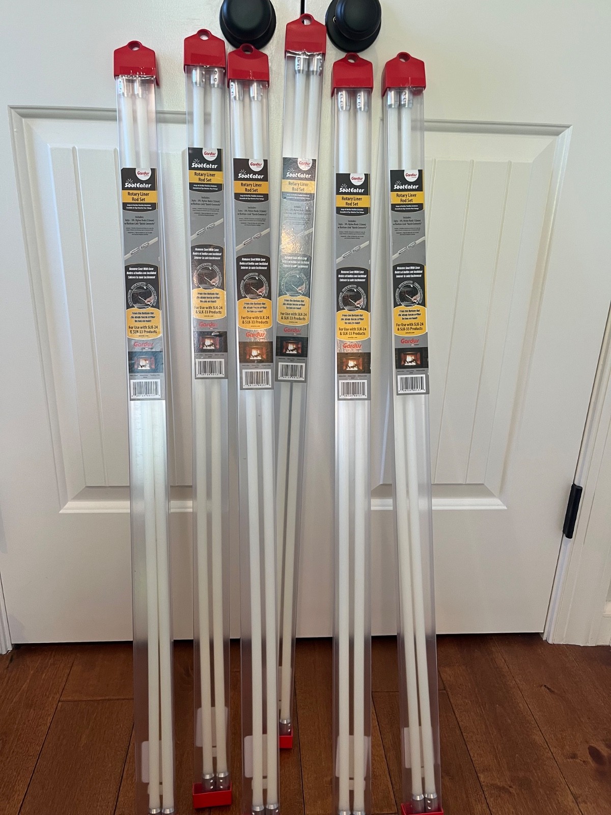 Gardus SootEater 6 Ft. Extension Rod for SLK-24 SLK-33 Chimney Liner ( 6 Pack ) gallery