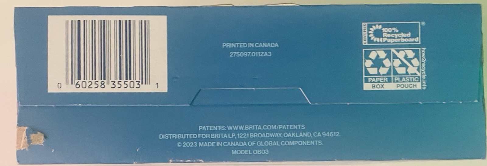 3 x BRITA Standard Water Filter Replacement for Pitchers and Dispensers 0B03 NEW gallery