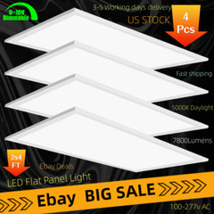 LED Backlit Flat Panel 75 Watts 2×4 Ft. 24×48 Drop Ceiling Light 100-277 Volts